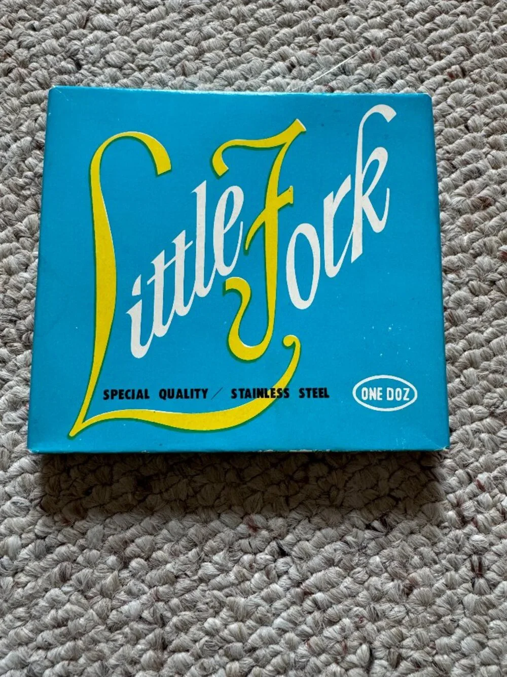 Vintage Set of Little Fork Chinatown Souvenirs Party Hors D'oeuvres Mid Century